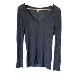 Express longsleeve gray top size medium